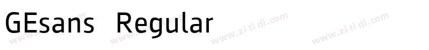 GEsans55 Regular字体转换